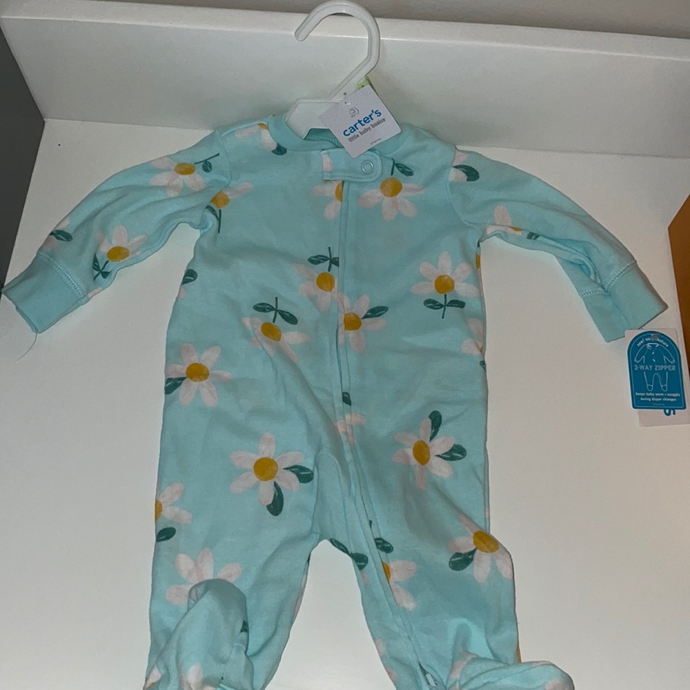 NWTS baby Carter’s double zipper onesie